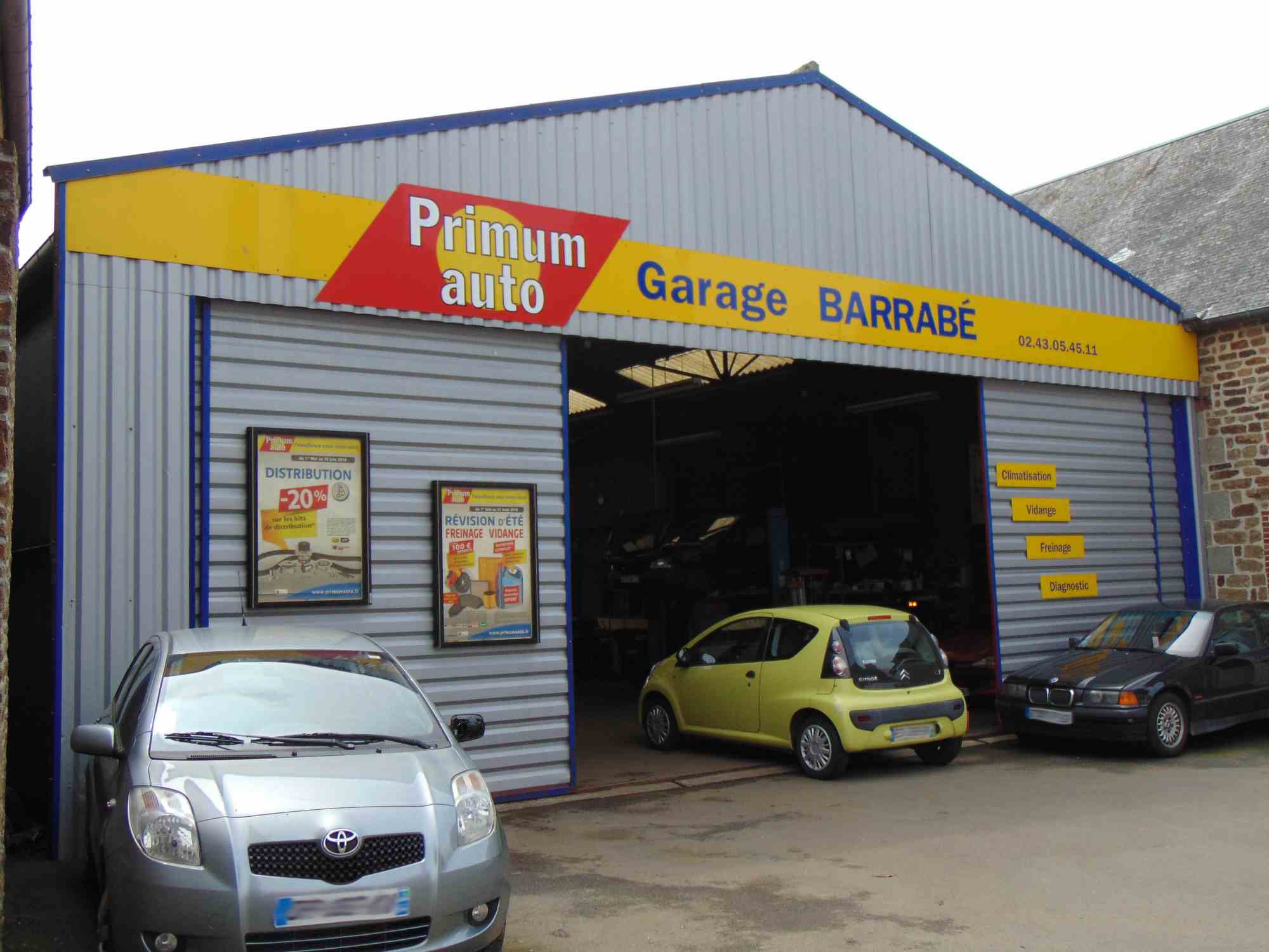 Garage Barrabé à Landivy - Primum Auto Normandie