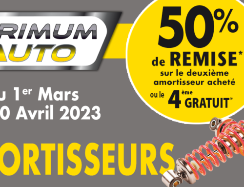 Promotion Amortisseurs Primum Auto